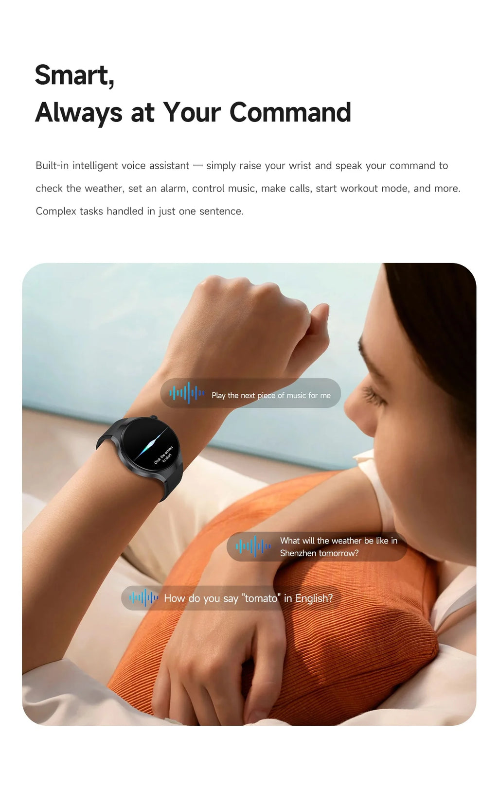 LIGE New 1000mAh Battery Smart Watch Health Monitor Bluetooth Call LED Flashlight Sports Tracker Smart Bracelet For Android ios