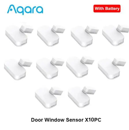 24H Shipping Aqara Window Door Sensor MCCGQ11LM Zigbee Connect Smart Home Security Alarm System Work with Xiaomi & Apple Homekit