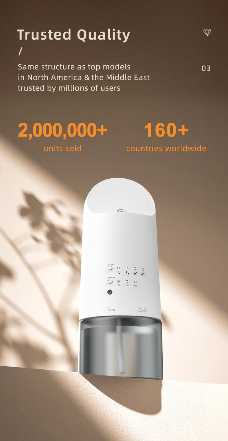 Plug in Waterless Aroma Diffuser Hotel Frangrance Diffuser And Essential Oils Atomizing Efficienc Home Air Freshener