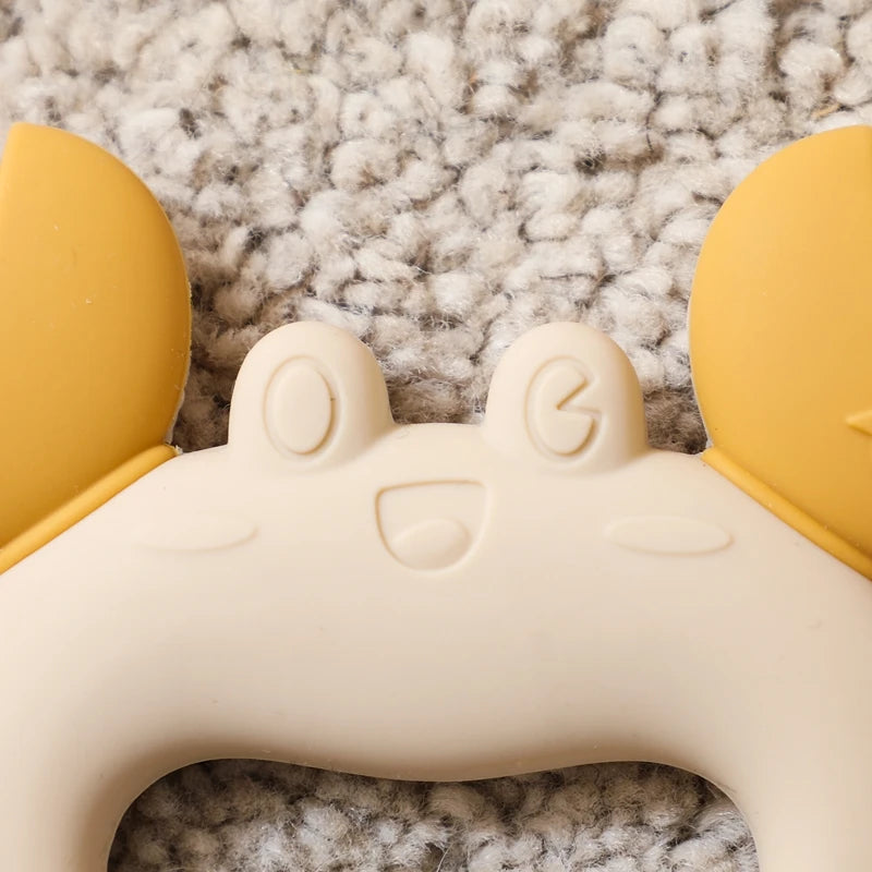 Silicone Baby Teether Baby Toys 0 to 12 Months BPA Free Chewing Teething Toys Crab Multicolor Teether Reborn Silicone Toys Gift