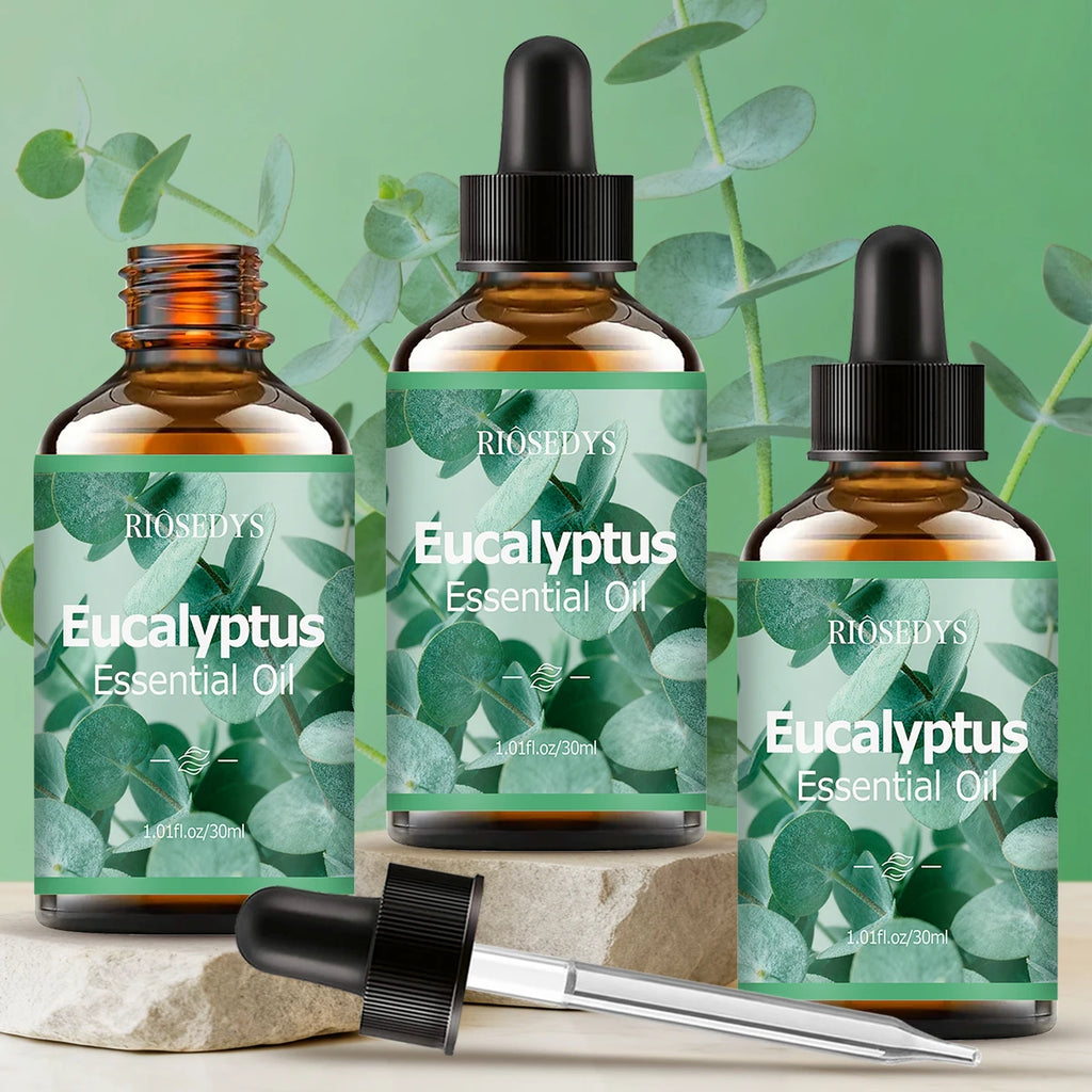 Eucalyptus essential oil natural fragrance, is suitable for body massage treatments ,hair care anddiffuser