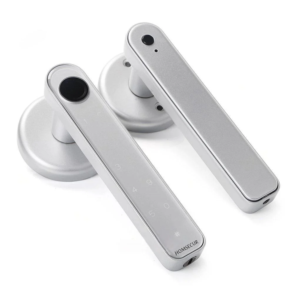 HOMSECUR Electronic Fingerprint Password Door Lock APP Bluetooth Remote Opening