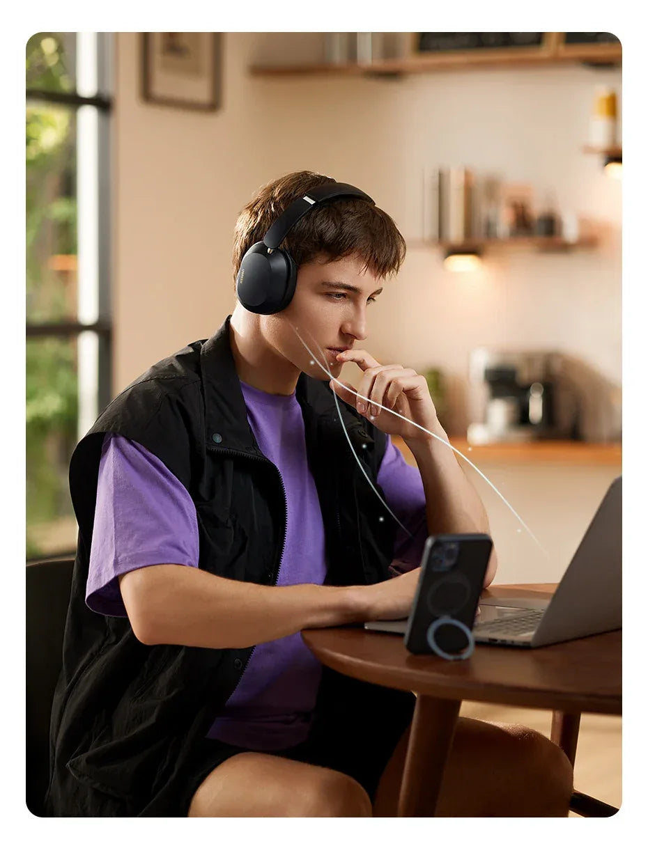 Tidesmit Wireless Bluetooth Headphones ANC 75H Spatial Audio Tidesmit