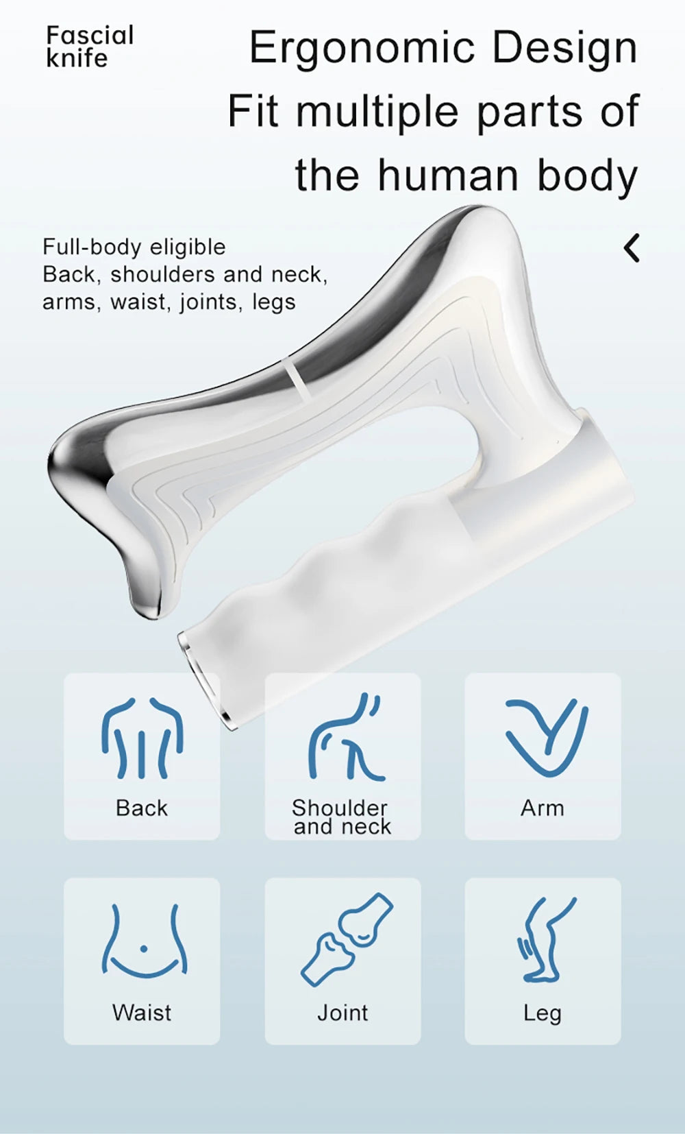 Electric Muscle Relief Massager - LCD Vibration Heat Therapy Tool Back Massage Instrument Tidesmit