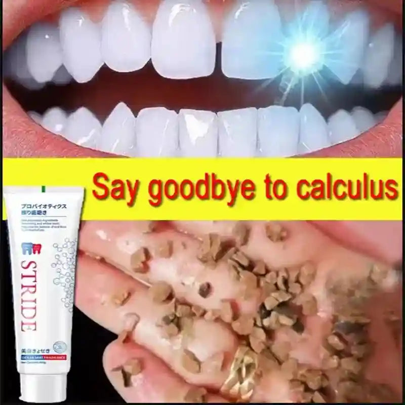 Tidesmit teeth whitening toothpaste for dental calculus removal and periodontitis prevention