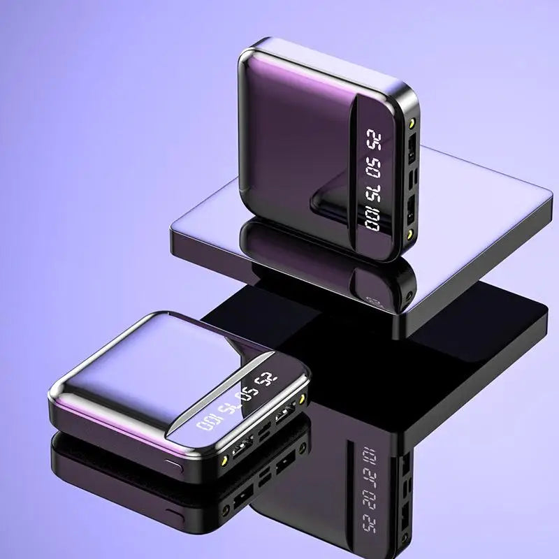 Portable Charger 30000mAh Power Bank with PD Fast Charging black Tidesmit