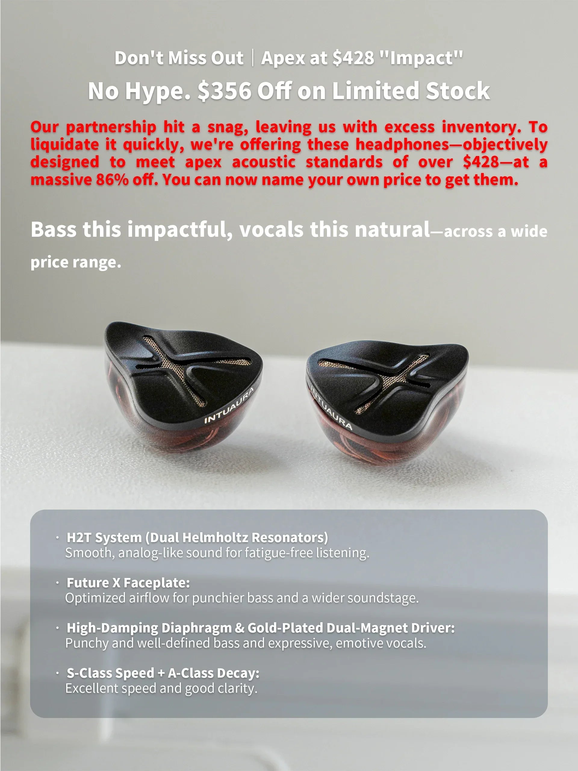 Tidesmit Wireless In-Ear Headphones | High-Fidelity Audio | 146.95 Tidesmit