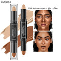 Tidesmit Contour Stick Duo waterproof highlight and shadow cream texture close-up for natural full coverage makeup