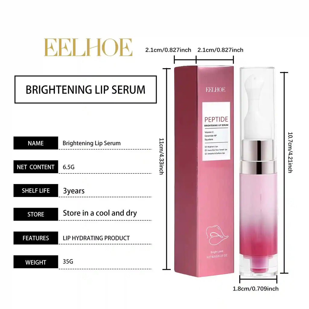 Hydrating Lip Serum: Plumping & Smoothing Lip Treatment | Tidesmit Lip Care Tidesmit