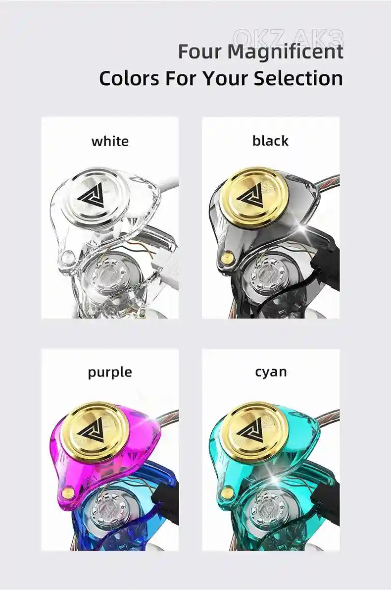 Wired Earbuds with Microphone - Noise Cancelling Bass Headset Tidesmit