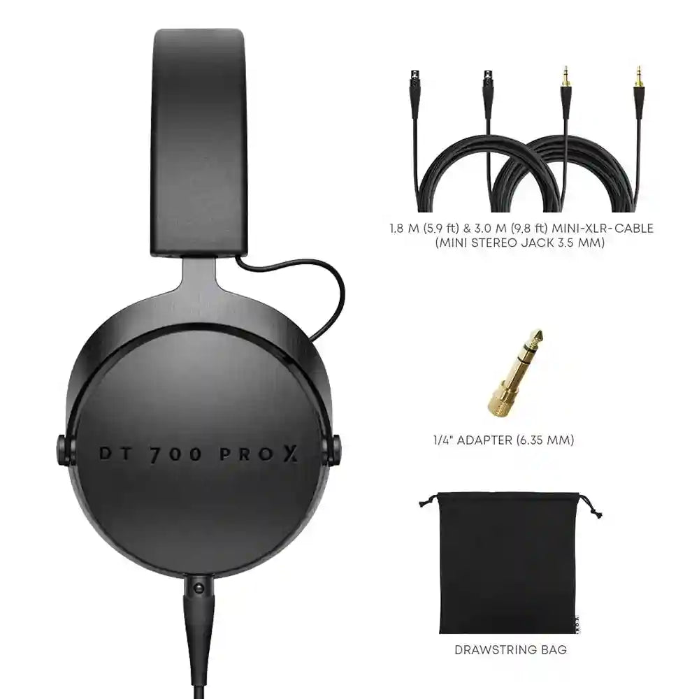 DT 700 Pro X Closed Back Studio Headphones - Precision HiFi Audio DT 700 PRO x Tidesmit