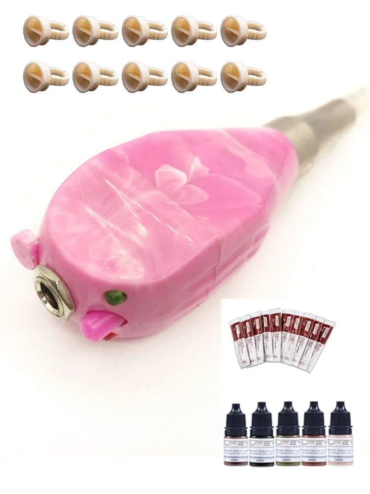 Permanent Makeup Machine Set - Precision Professional PMU Device for Eyebrows Permanent Makeup Machines Tidesmit