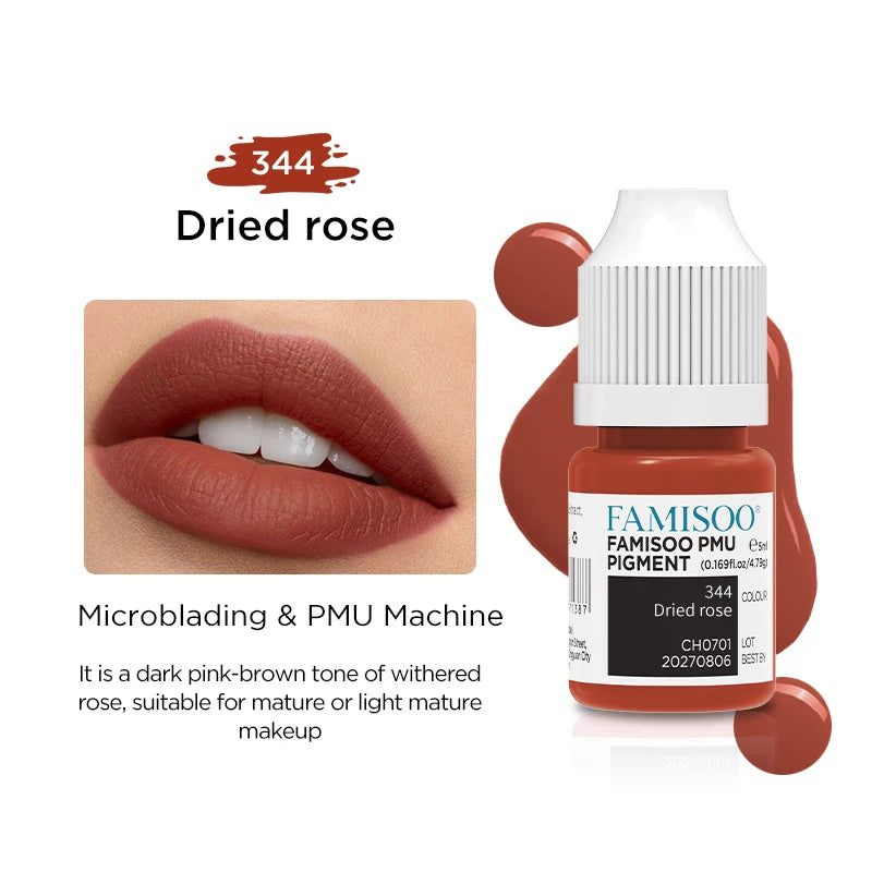 Lip Tattoo Ink – Long Lasting Microblading Pigment 5ml | Tidesmit Permanent Makeup Machines Tidesmit
