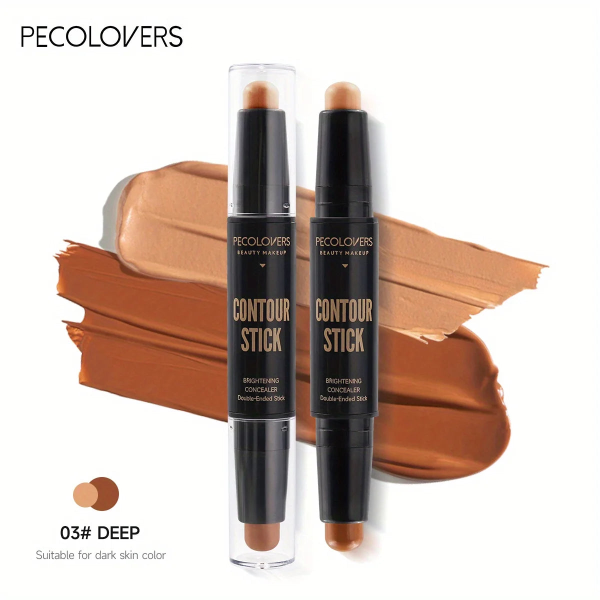 Tidesmit high quality makeup base foundation cream for face contouring and concealer texture detail view