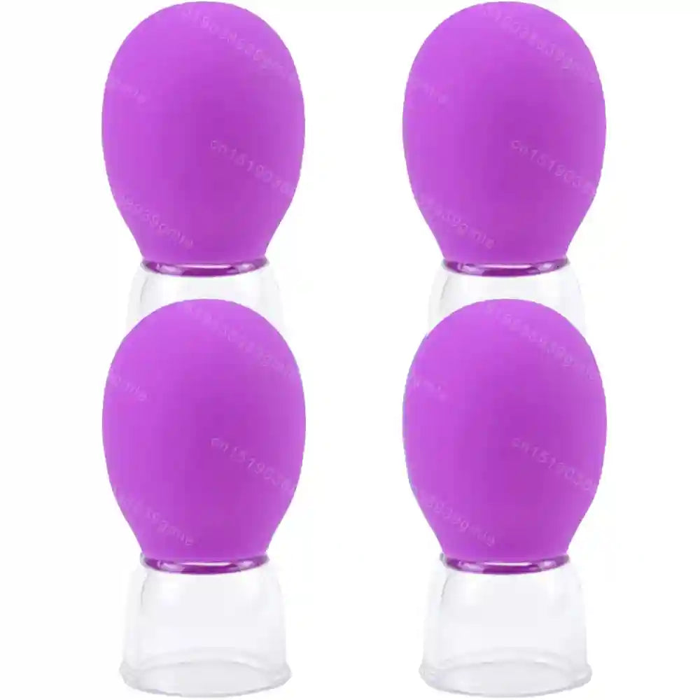 Facial Cupping Set for Eye Lifting - Silicone Vacuum Massage Tool Eye Massage Instrument roseo-1pc Tidesmit