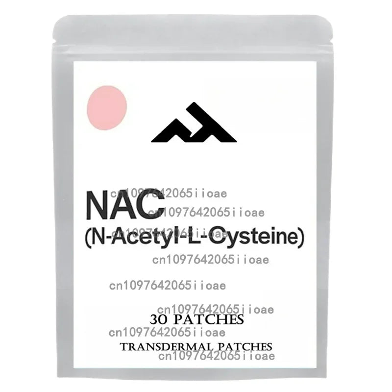 Tidesmit NAC L-Glutathione Milk Thistle Vitamin C Transdermal Patches for Immune Support, 30 Count Supplement Pack