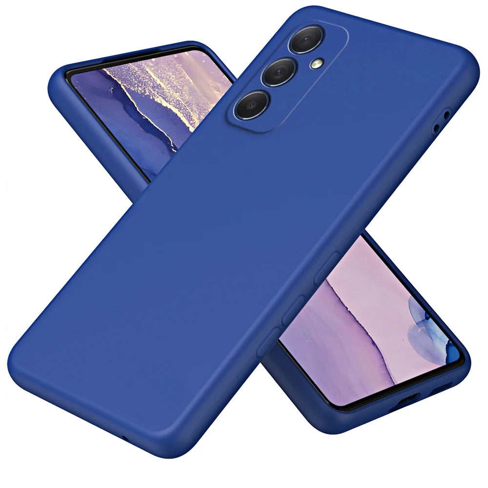 Samsung Galaxy A55 Silicone Case - Slim Shock-Absorbing Cover Tidesmit