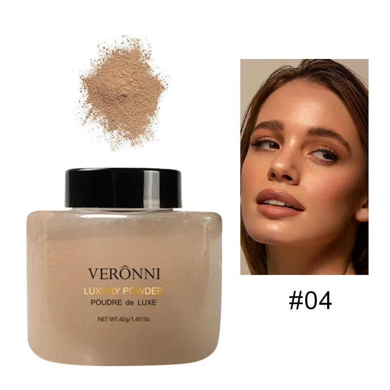 Tidesmit Banana Luxury face powder bottle for oil-control setting and smooth matte makeup finish