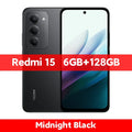 Phone Xiaomi Redmi 15 Global Version Android Snapdragon 685 128GB / 256GB ROM 6.9" FHD+ DotDisplay 50MP Camera 7000mAh 33W IP64