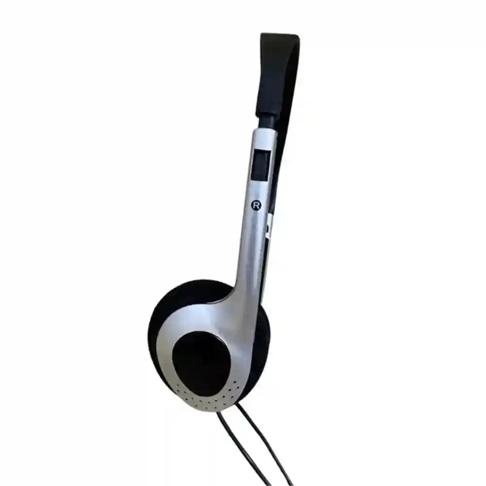 Retro Y2K Over-Ear Headphones – Wired Headset Black Tidesmit