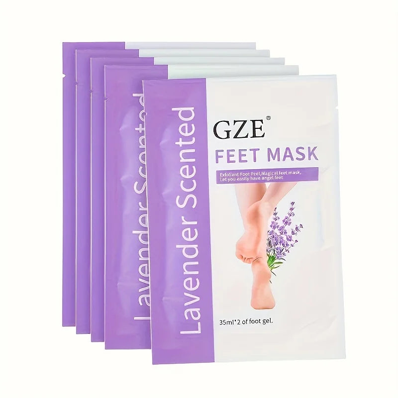 Foot Peel Mask for Cracked Heels - Exfoliating Callus Remover GZE007 Scrubs Treatments GZE007 Tidesmit