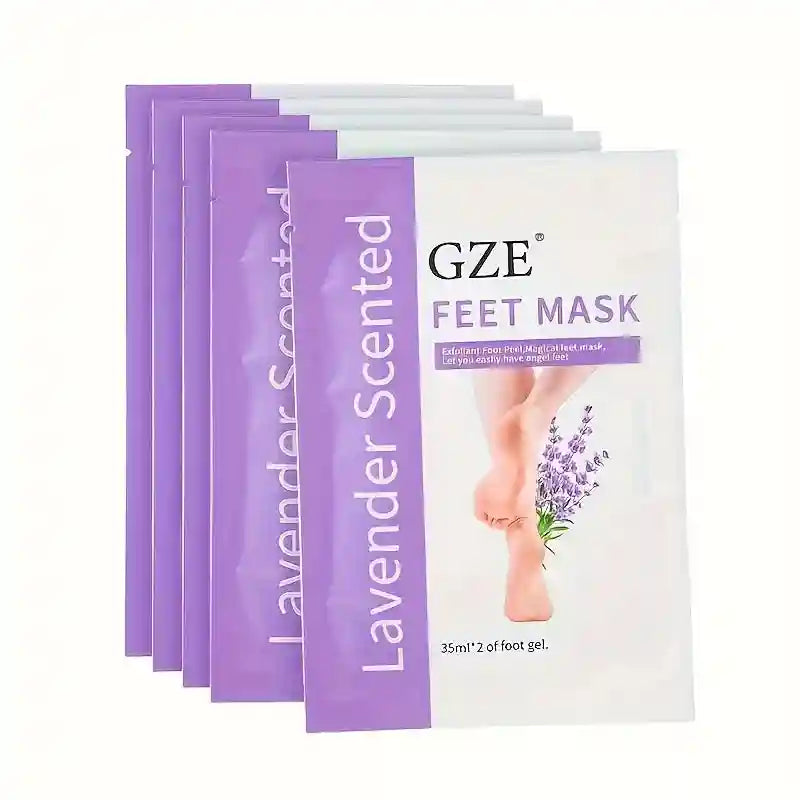 Foot Peel Mask for Cracked Heels and Callus Removal - GZE007 Scrubs Treatments GZE007 Tidesmit