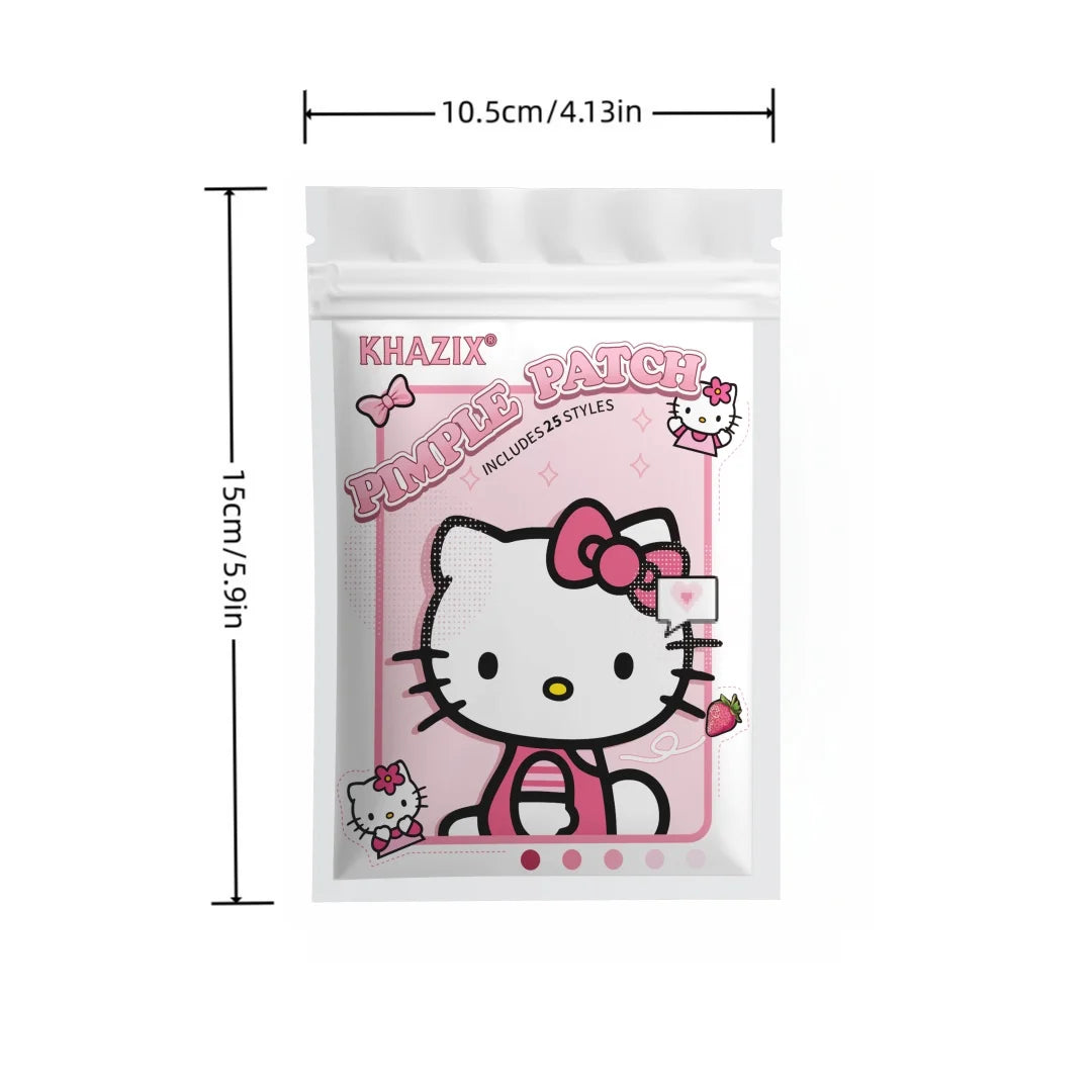 120PCS hello kitty Acne patches, facial acne patches, hydrogel acne removal patches, concealer