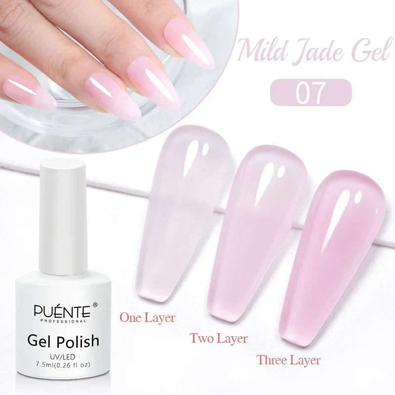 3D Sculpture Gel Nail Polish 15ml - Professional Soak Off Formula Permanent Makeup Machines mild jade gel 07 Tidesmit