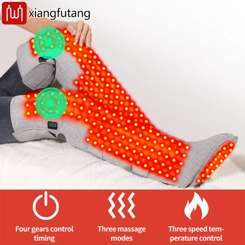Red Light Therapy Leg Wrap for Knee Pain Relief - EU Tech Wellness Relaxation Treatment Tidesmit