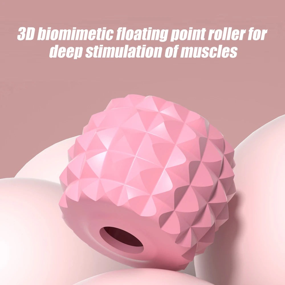 Leg Massager Roller for Cellulite Reduction - 20 Wheel Green Tidesmit Back Massage Instrument Tidesmit