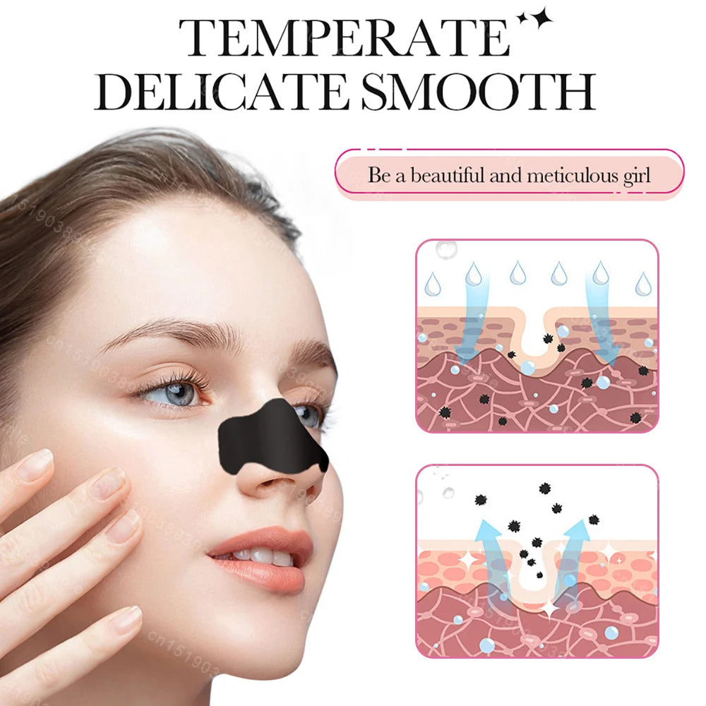 Remove Blackheads Deep Cleansing Nose Strips Gentle Facial Care Tool Unisex Remove Stickers Black Head Skin Care Mask Patch