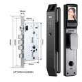 RAYKUBE DF14 Tuya WiFi 3D Face Recognition Digital Fingerprint Lock With Two-way Audio WiFi Camera Video Call APP Remote Unlock