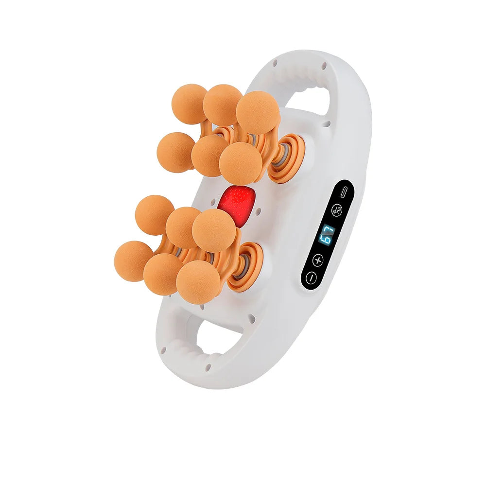 Deep Tissue Muscle Massage Gun | 12-Head Percussive Recovery Device Relaxation Treatment Tidesmit