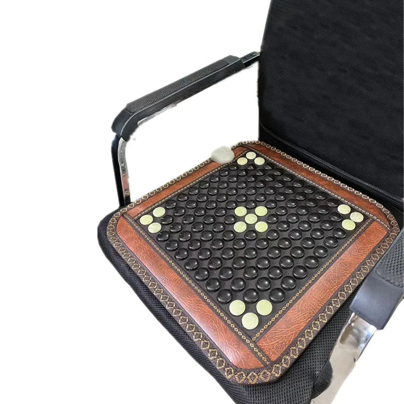 Jade Tourmaline Heating Mat - Certified Deep Tissue Muscle Relief Massage Cushion Tidesmit