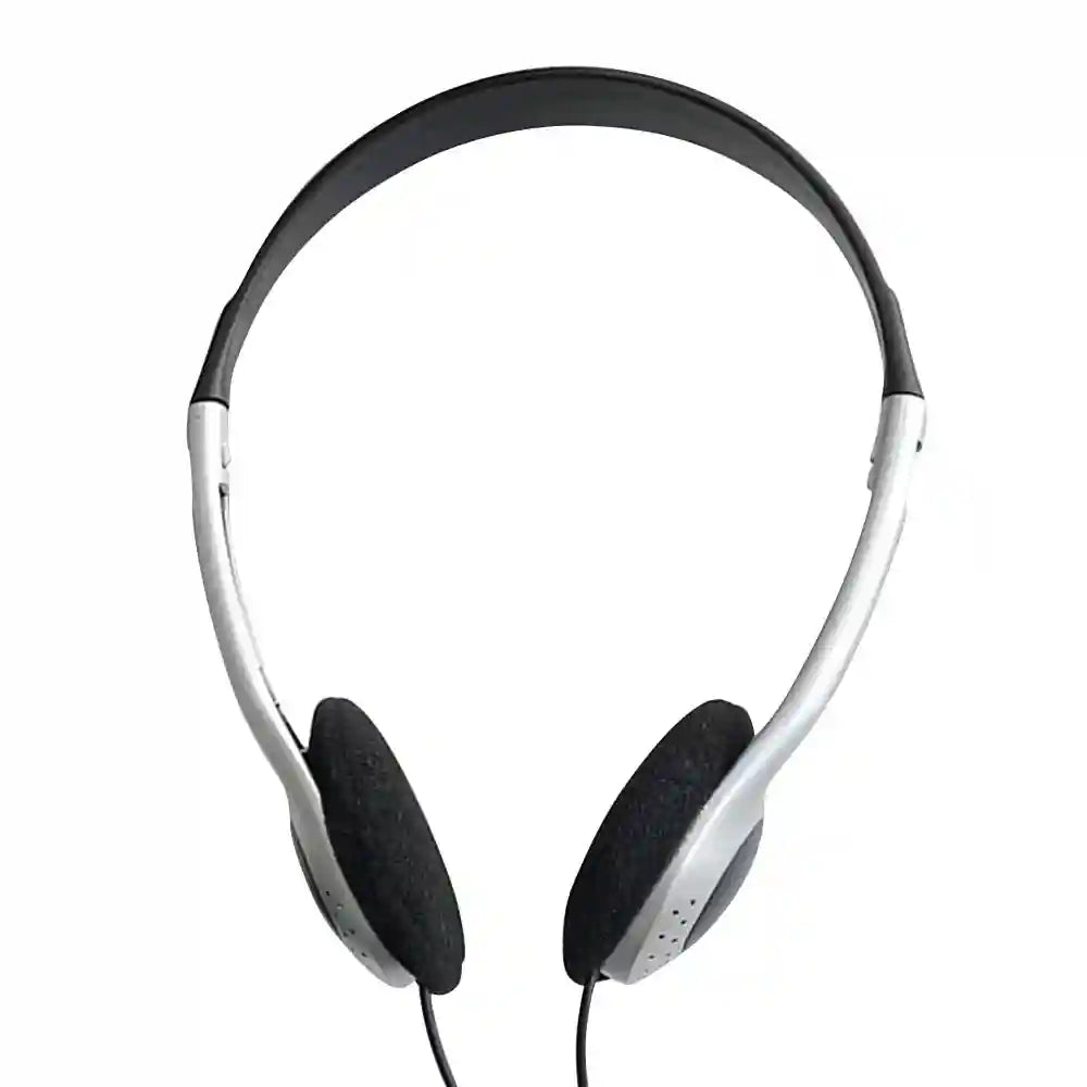 Retro Y2k Over-Ear Headphones Wired - Lightweight Black Audio Tidesmit