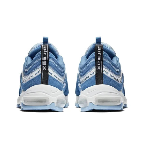 BQ9130-400 Nike Air Max 97 Men Women Vintage Jogging Shoes Flexible Shock Absorbing Comfort Sports Footwear
