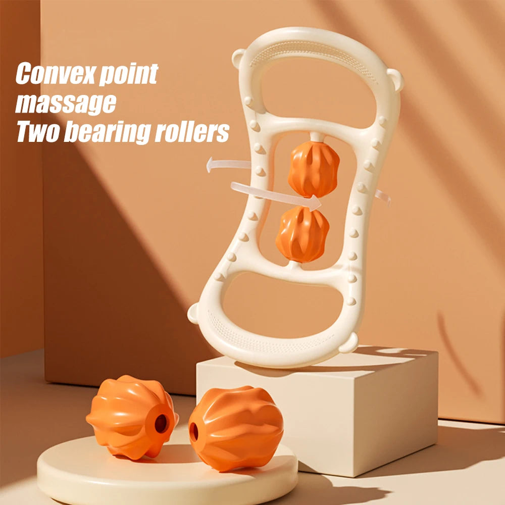 Muscle Massage Roller for Neck and Leg – Deep Tissue Recovery Tool Relaxation Treatment Tidesmit