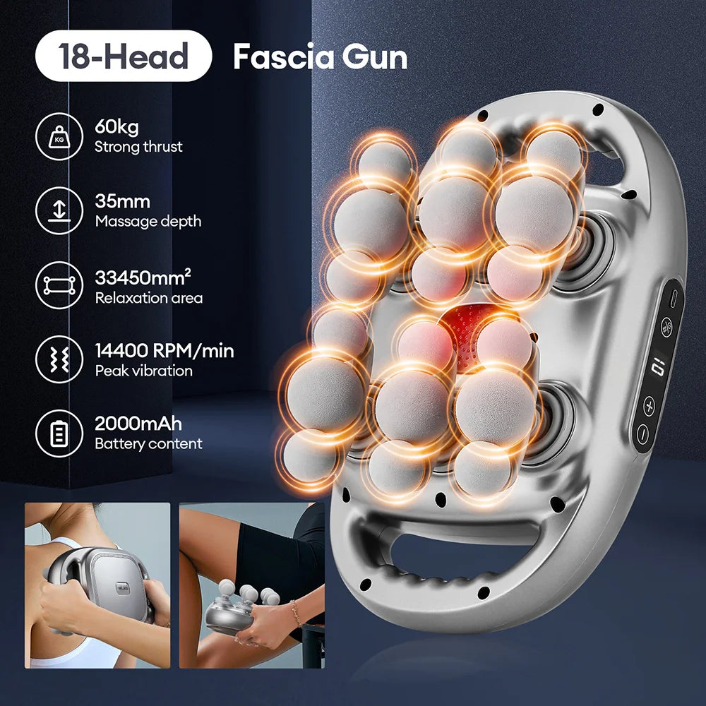 Deep Tissue Electric Massager - Professional Muscle Recovery Device Body Shaping Massage Equipment Tidesmit