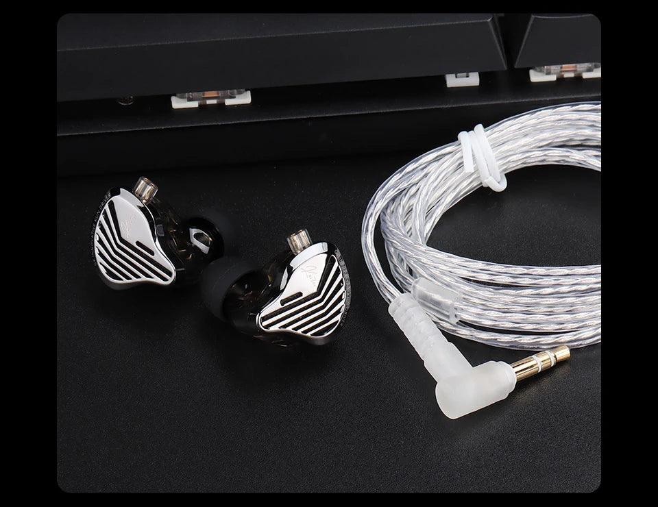 HiFi Wired Earbuds With Heavy Bass & Detachable 2-Pin Cable | Tidesmit Tidesmit