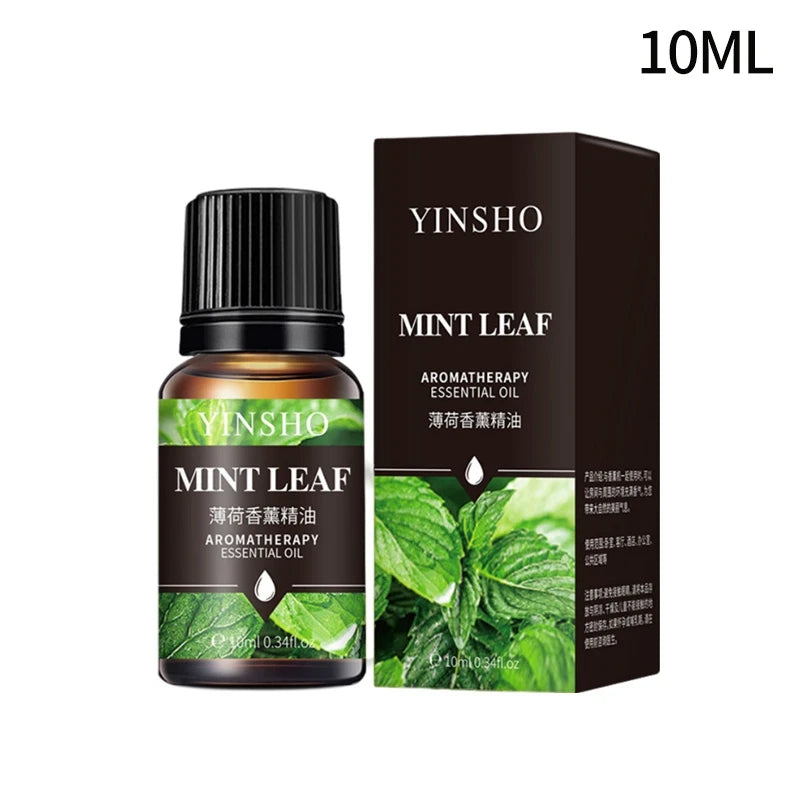 10ml Essential Oils For Humidifier Aromatic Diffuser Lavender Sakura Rose Coffee Sandalwood Lemon Fragrance Oil Making Candles