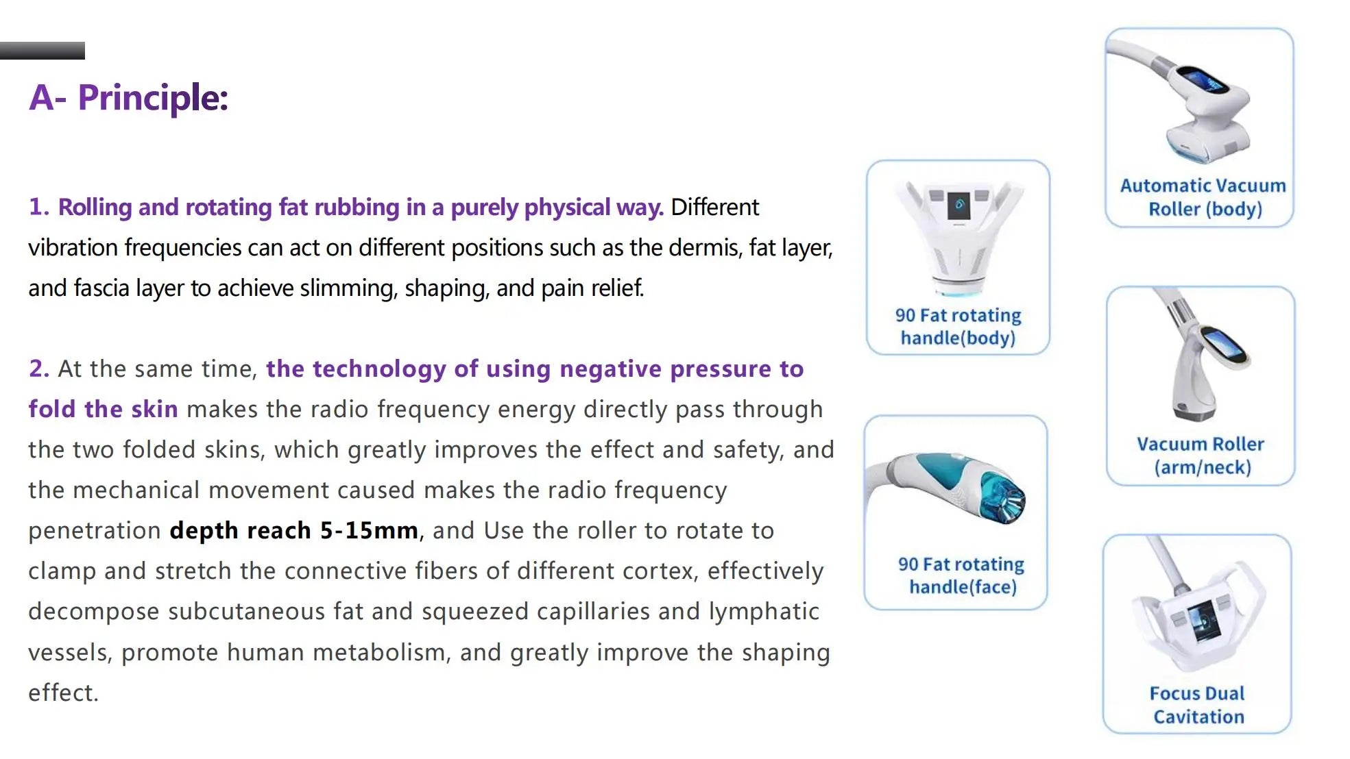 Body Shaping Massage Machine for Cellulite Reduction with Heat Therapy Body Shaping Massage Equipment Tidesmit