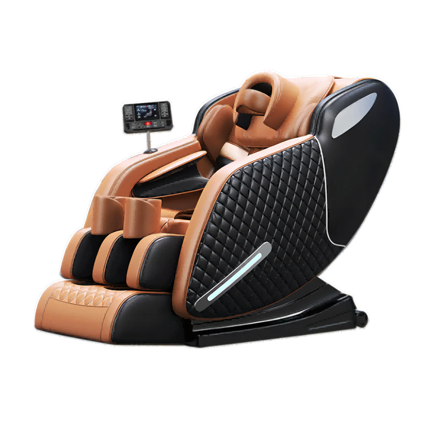 Massage Chair Zero Gravity Recliner with Heat Therapy & Bluetooth Massage Chairs YJ-5816 ORANGE Tidesmit