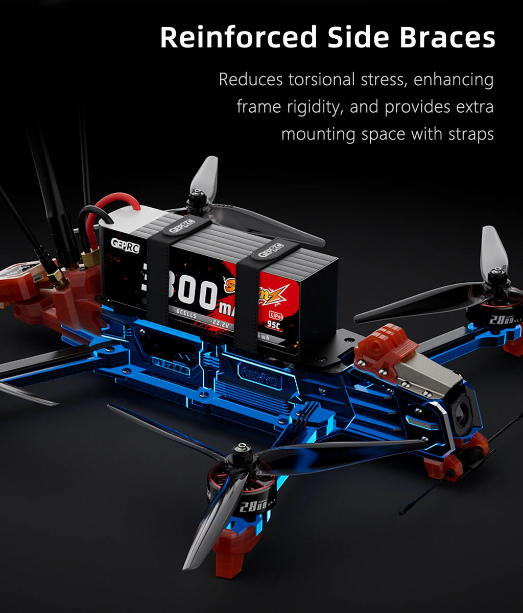 7 Inch Long Range FPV GPS Drone | 4K Camera & Obstacle Avoidance Tidesmit