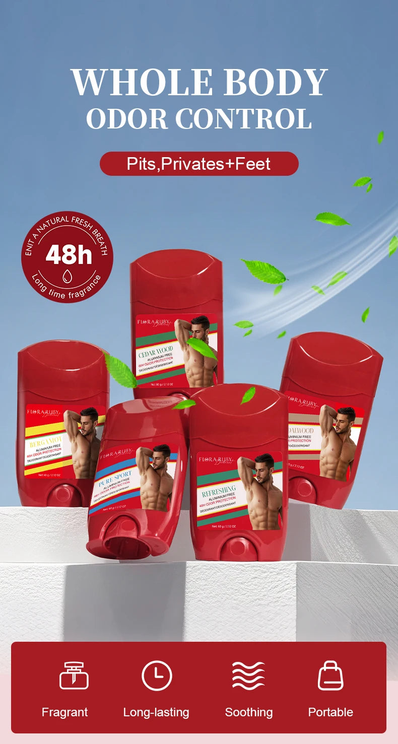 Tidesmit Old Spice aluminum-free deodorant for men with Pure Sport scent for high endurance sweat and odor protection