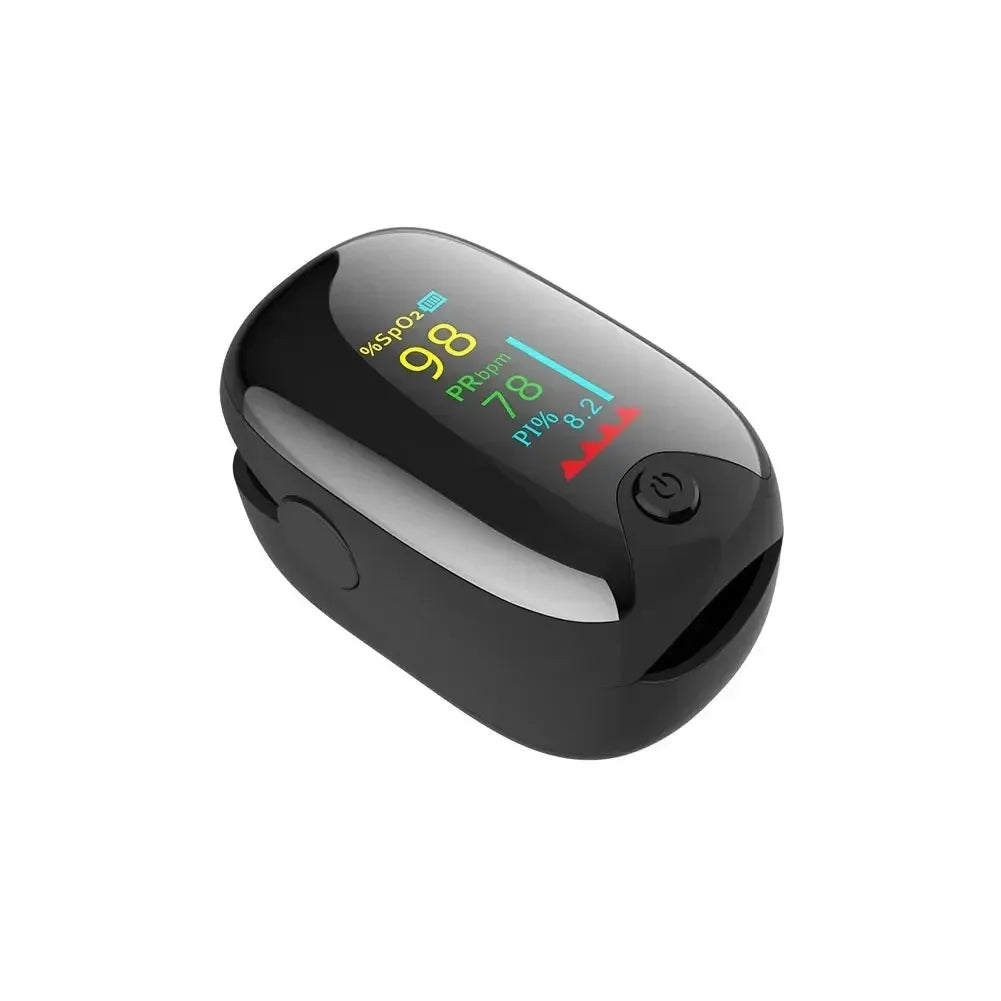 Oxygen Saturation Meter Pulse Meter Finger Clip Pulse Oximeter Digital Fingertip Pulse Oximeter Blood Pressure Monitor
