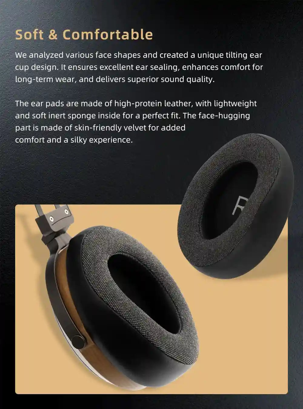 SIVGA P2 Pro Planar Magnetic Headphones | Open Back Walnut Wood Tidesmit