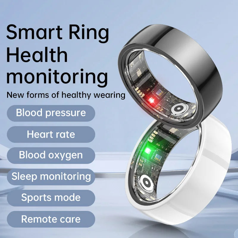 Tidesmit Smart Health Ring - Biometric Fitness Tracker with Sleep Monitor Tidesmit