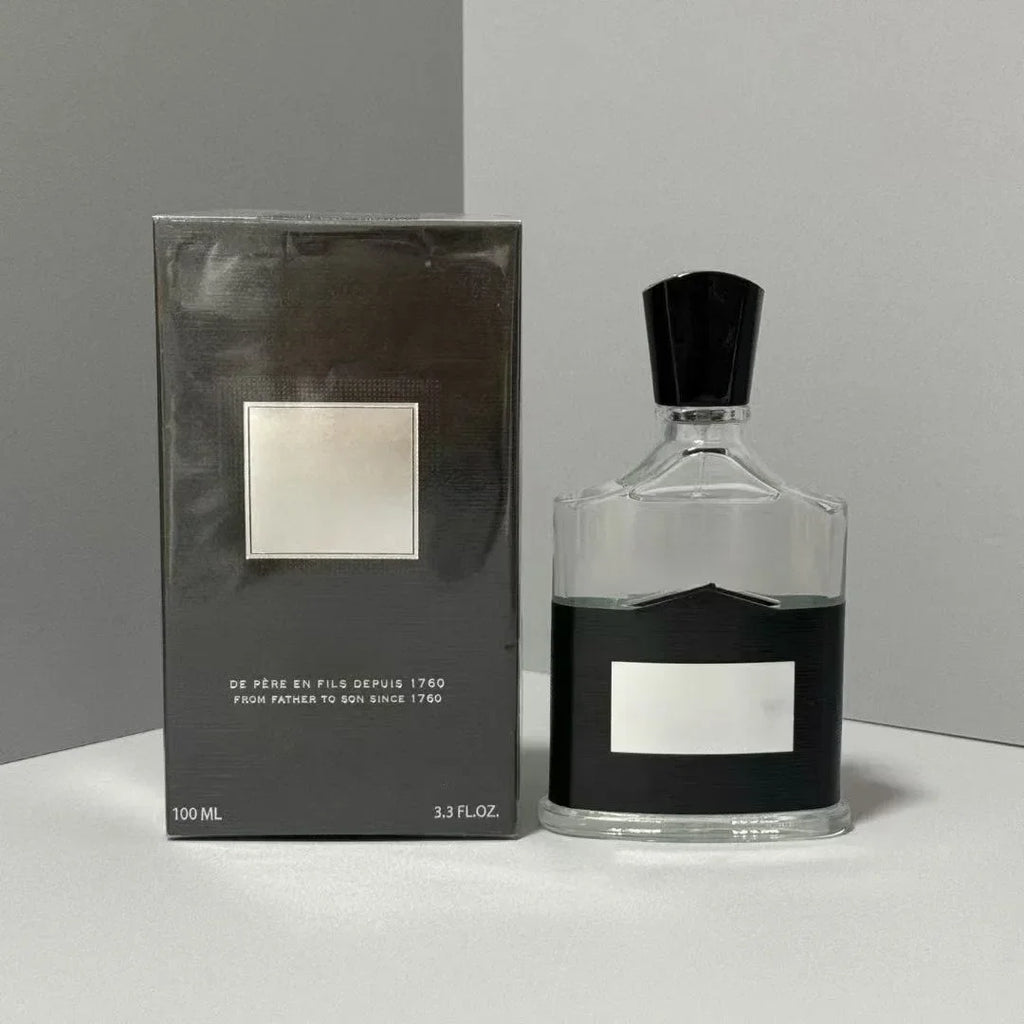 Napoleon's Water 100ml Parfum: Long-lasting fruity floral men's cologne in a classic glass bottle with black cap.