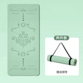 1850  800 10mm NEW  Wide Tpe Yoga Mat Thickened Non-slip Silent Sports Skipping Rope Dance Mat