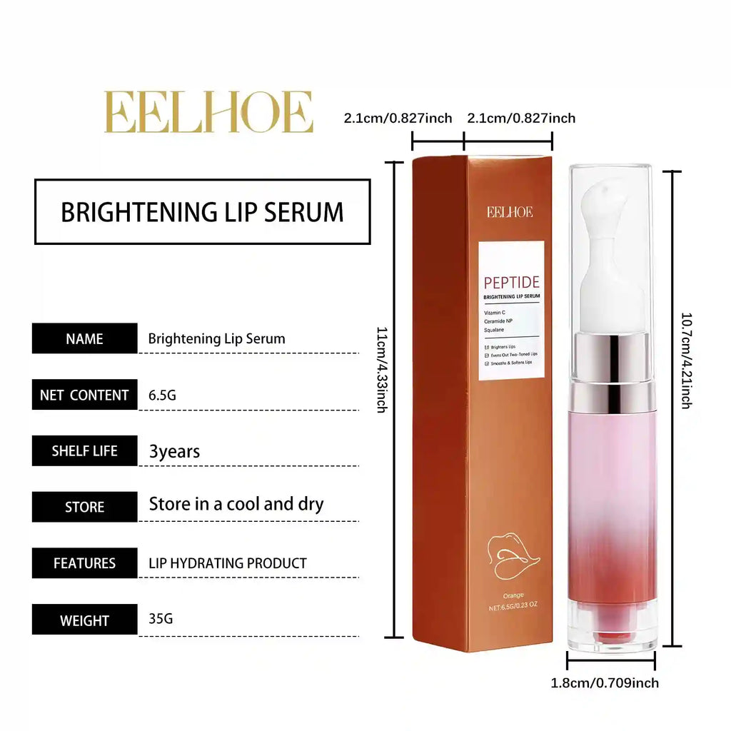 Hydrating Lip Serum: Plumping & Smoothing Lip Treatment | Tidesmit Lip Care Tidesmit